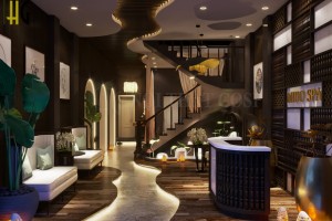 Chỉ chút nhấn nhá đã tạo nên chất rất riêng cho các spa này